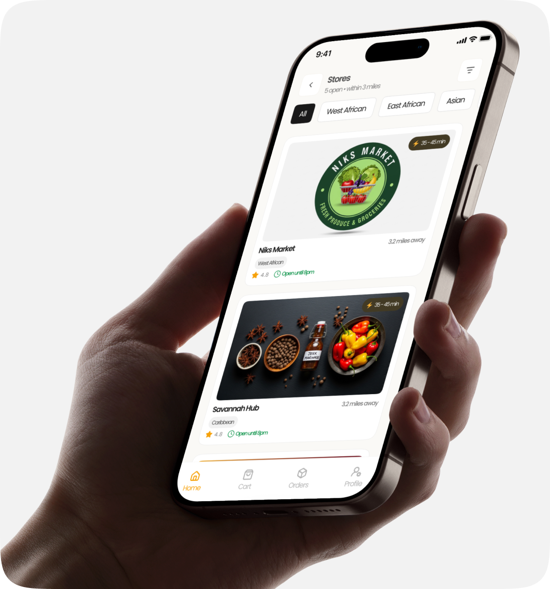 Agent Oja mobile shopping experience